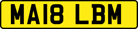 MA18LBM