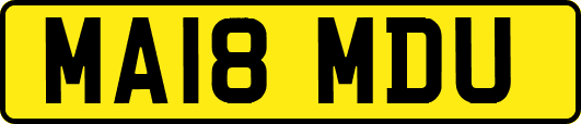 MA18MDU