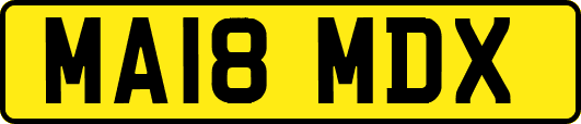 MA18MDX