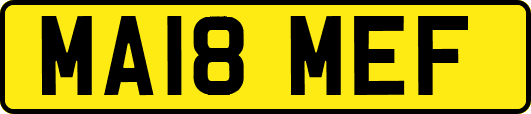 MA18MEF