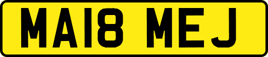 MA18MEJ