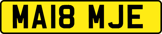MA18MJE