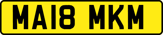 MA18MKM