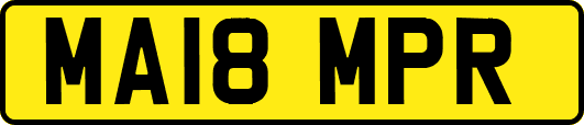MA18MPR