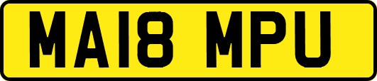 MA18MPU