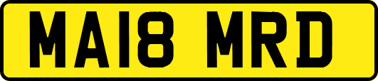 MA18MRD