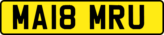 MA18MRU