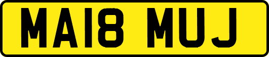 MA18MUJ