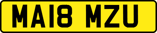 MA18MZU