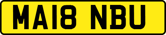 MA18NBU