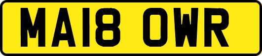 MA18OWR
