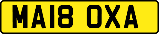 MA18OXA