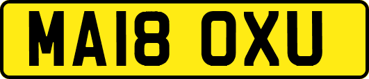 MA18OXU