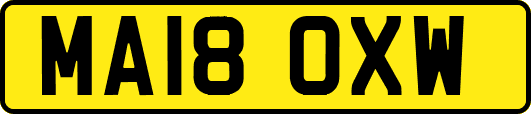 MA18OXW