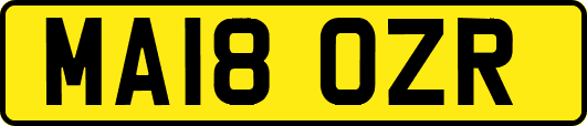 MA18OZR