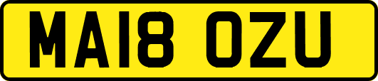 MA18OZU