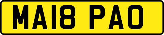 MA18PAO