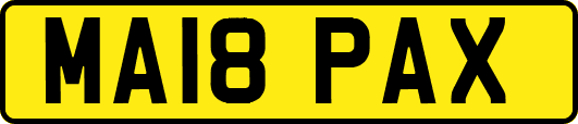 MA18PAX