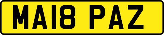 MA18PAZ