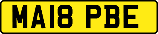 MA18PBE