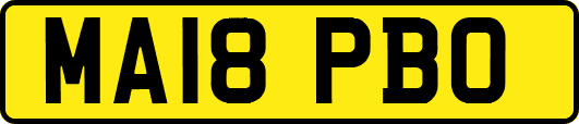MA18PBO