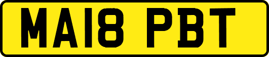 MA18PBT