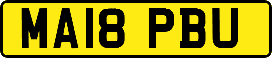 MA18PBU