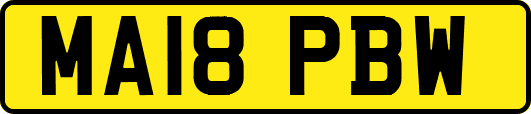 MA18PBW