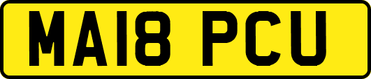 MA18PCU