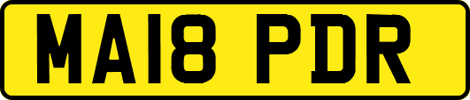 MA18PDR