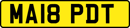 MA18PDT