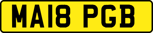 MA18PGB