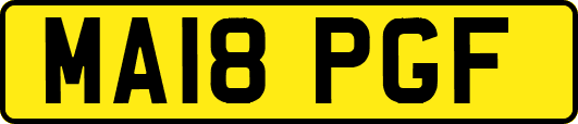 MA18PGF