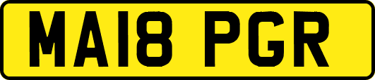 MA18PGR