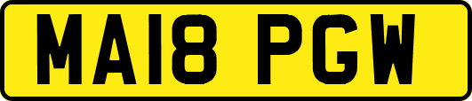 MA18PGW