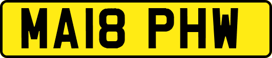 MA18PHW