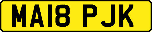 MA18PJK