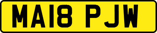 MA18PJW