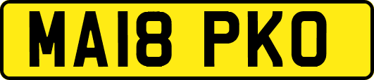 MA18PKO