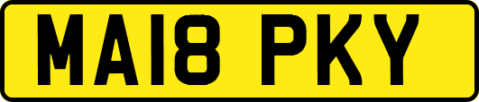 MA18PKY