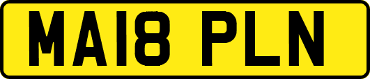 MA18PLN