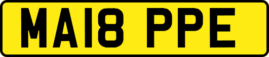 MA18PPE