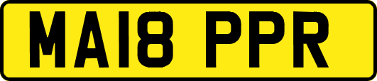 MA18PPR