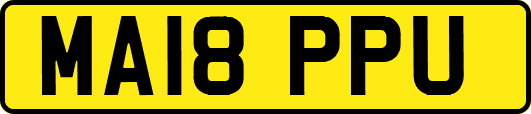 MA18PPU