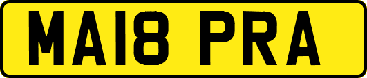 MA18PRA