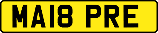 MA18PRE