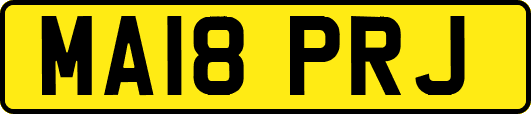 MA18PRJ