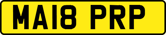 MA18PRP
