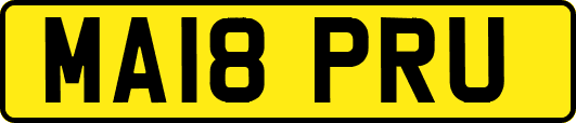 MA18PRU