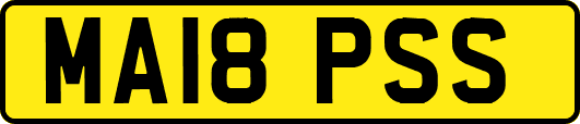 MA18PSS